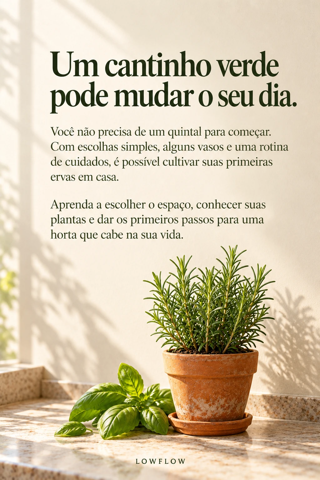 Contracapa de Sua primeira horta: Um cantinho verde pode mudar o seu dia